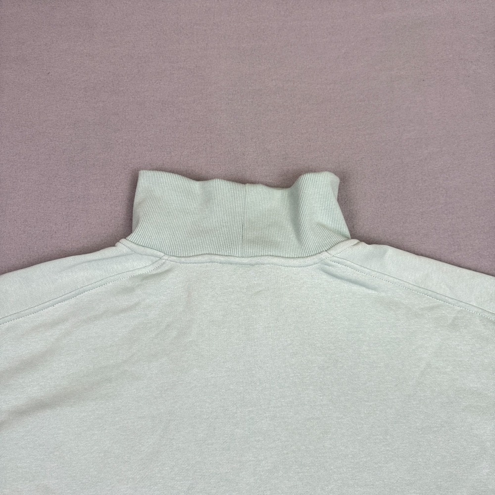 Eddie Bauer Women's Collared Quarter Zip Casual Pullover Sz XL Turquoise NWT - Picture 10 of 14